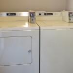 Laundry facilities at Saratoga Beach Resort